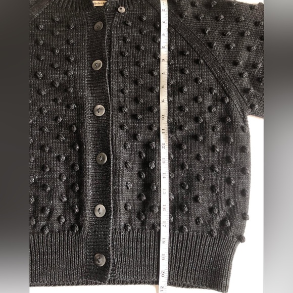 Misha and Puff carbon popcorn polo cardigan - Picture 6 of 6